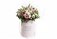 BOX011 Flowerbox z kwiatów żywych