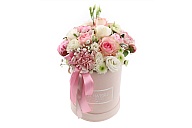 BOX020 Flowerbox z kwiatów żywych