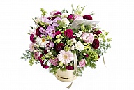BOX024 Flowerbox z kwiatów żywych